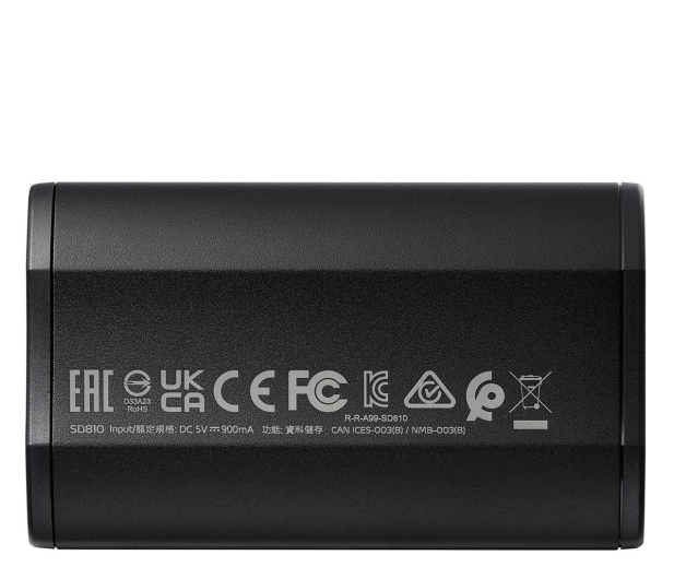 ADATA Dysk SSD External SD810 500GB USB3.2 20Gb/s Czarny - 1211899 - zdjęcie 2
